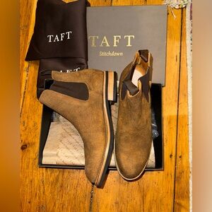 Taft. Size 11. NWT! The Taft Stitchdown Legion Leather Boot in Rust